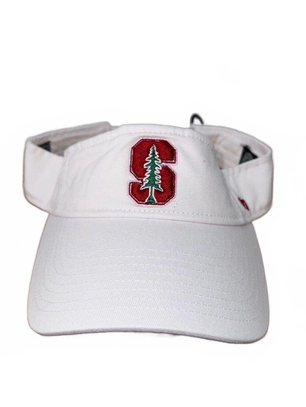'47 Brand Stanford Cardinal White Adjustable Visor Hat NWT